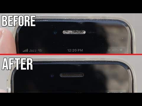 iPhone a špinavé sluchátko
