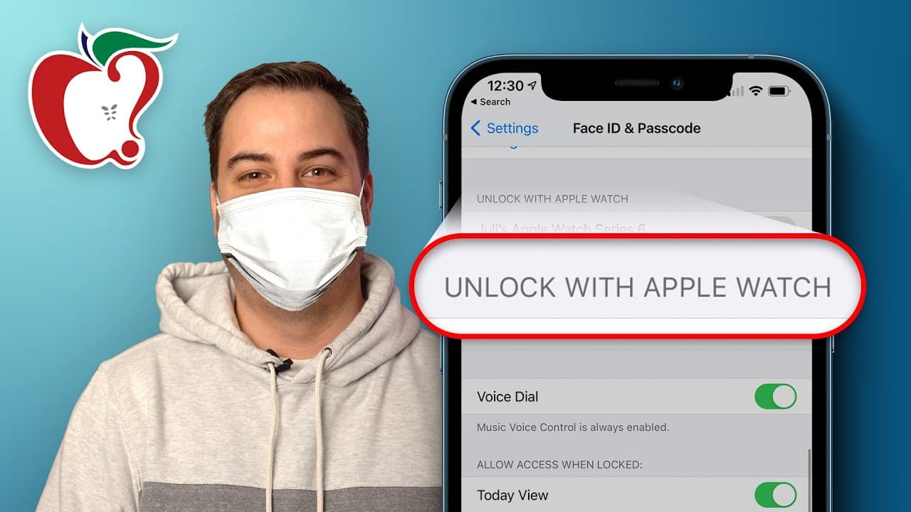 S iOS 14.5 budeme odomykať iPhone cez Apple Watch