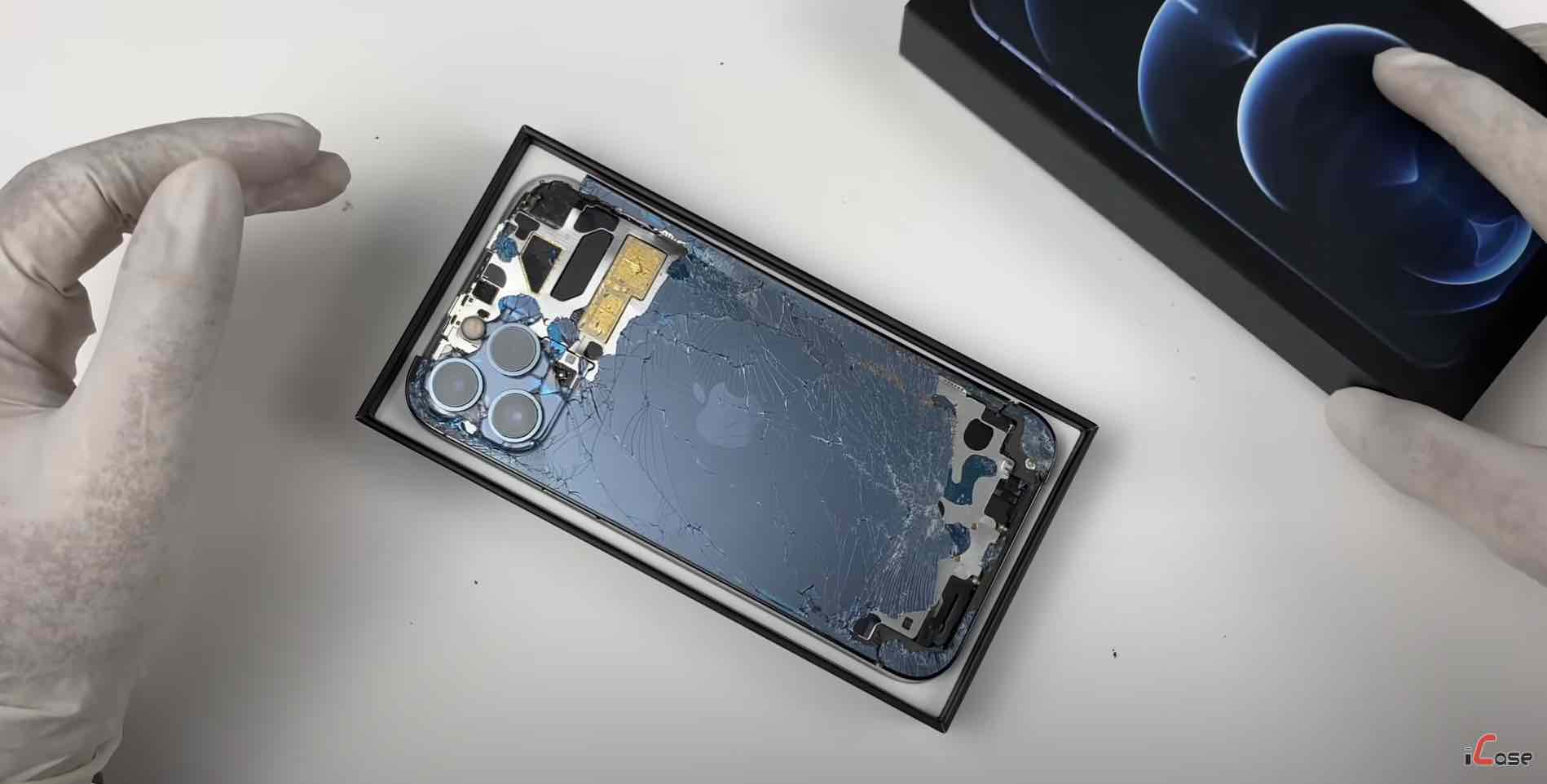 Na totálku zničený iPhone 12 Pro Max - dá sa ešte opraviť? 