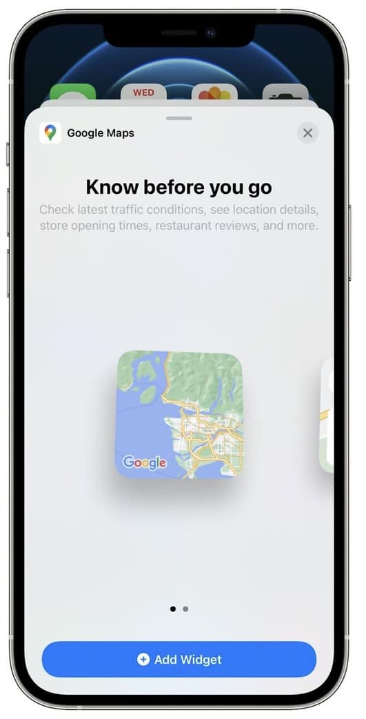 Google Maps Widget