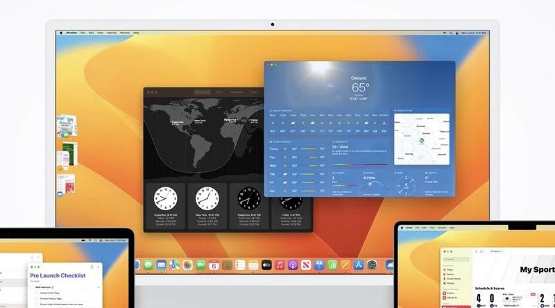 Aktualizácia macOS Ventura na počítači iMac M1