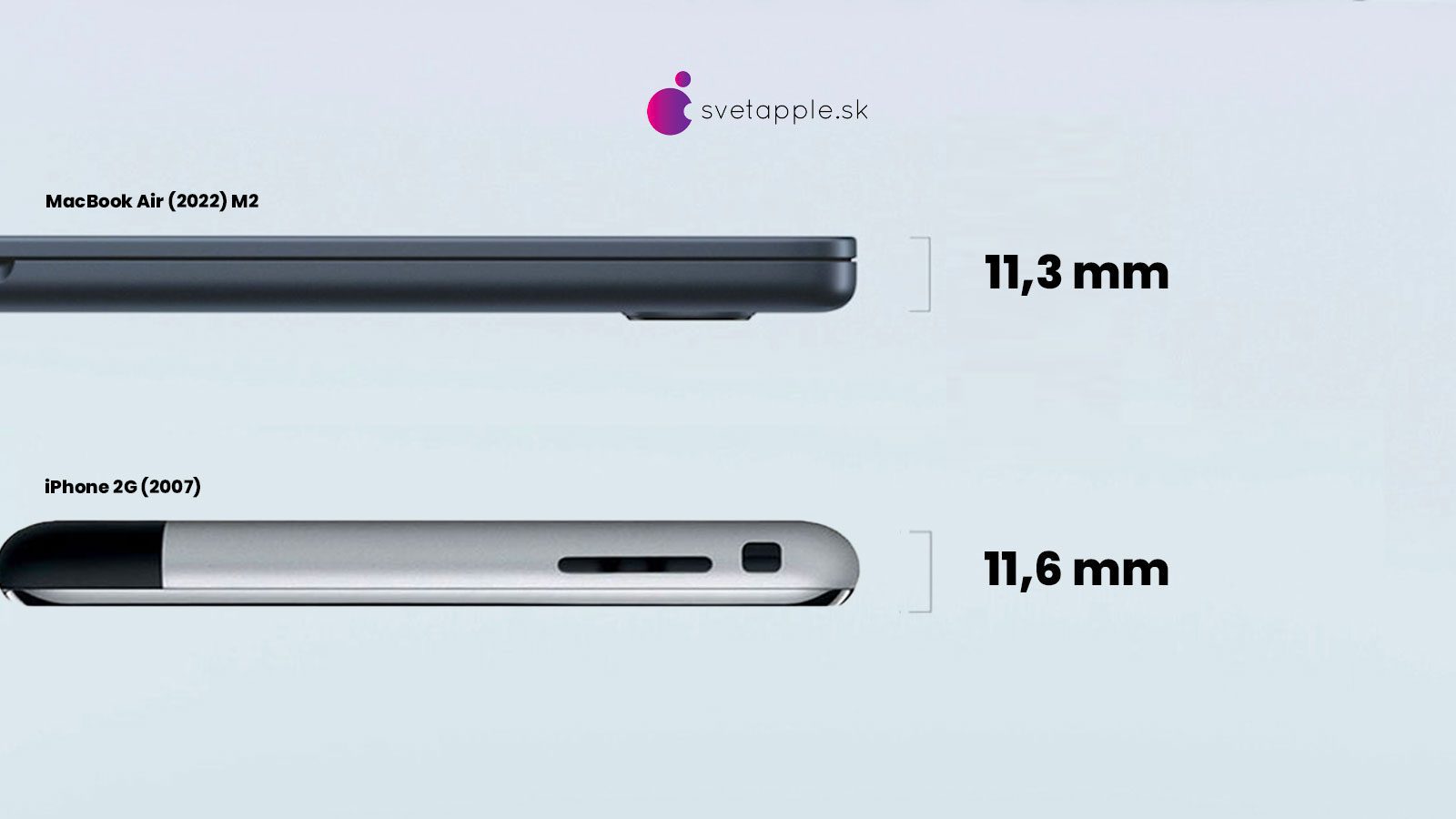 iPhone, macbook air, 2022, procesor M2 čip, tenky