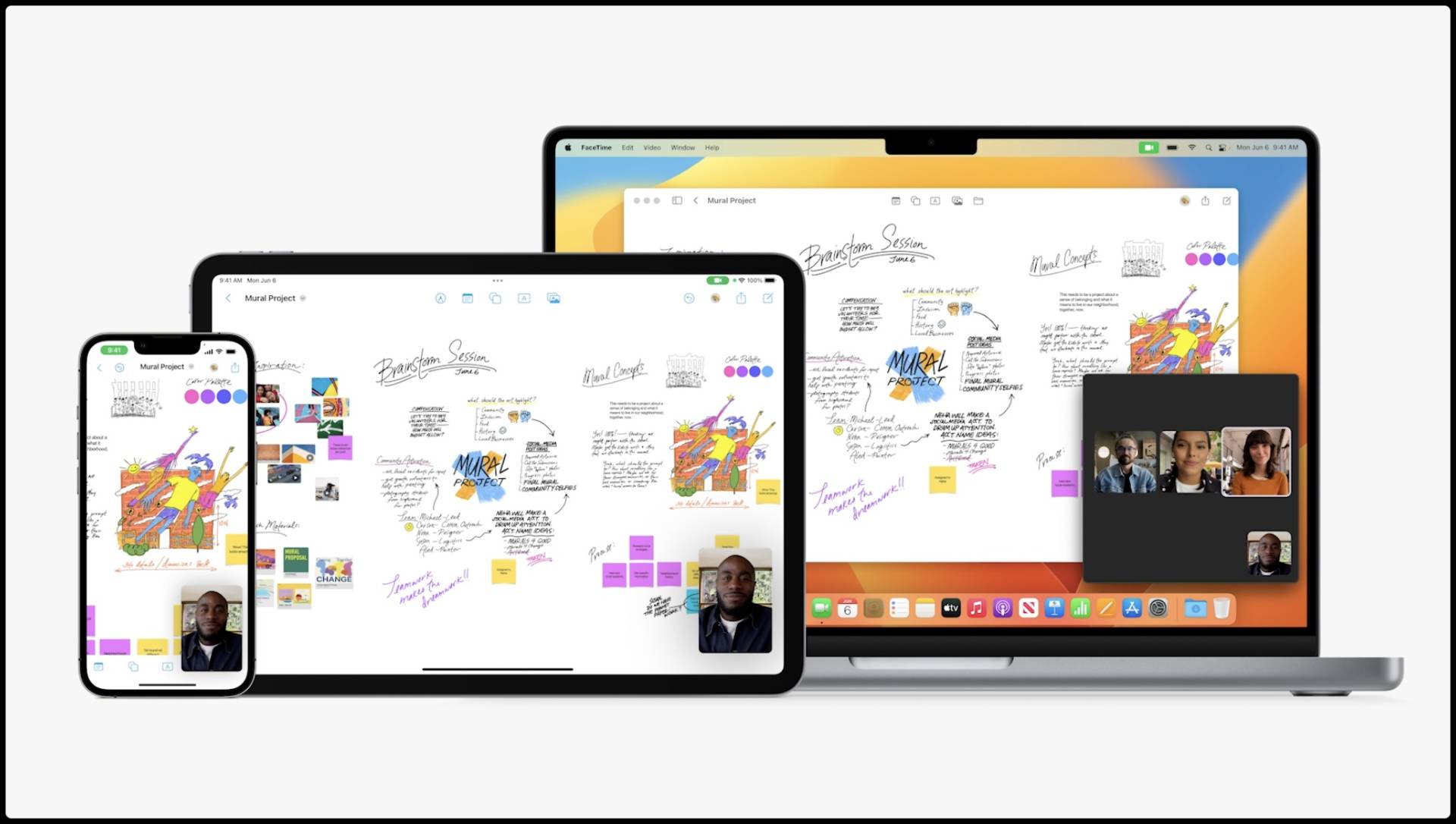 Aplikácia Freeform pre iPhone, Mac a iPad