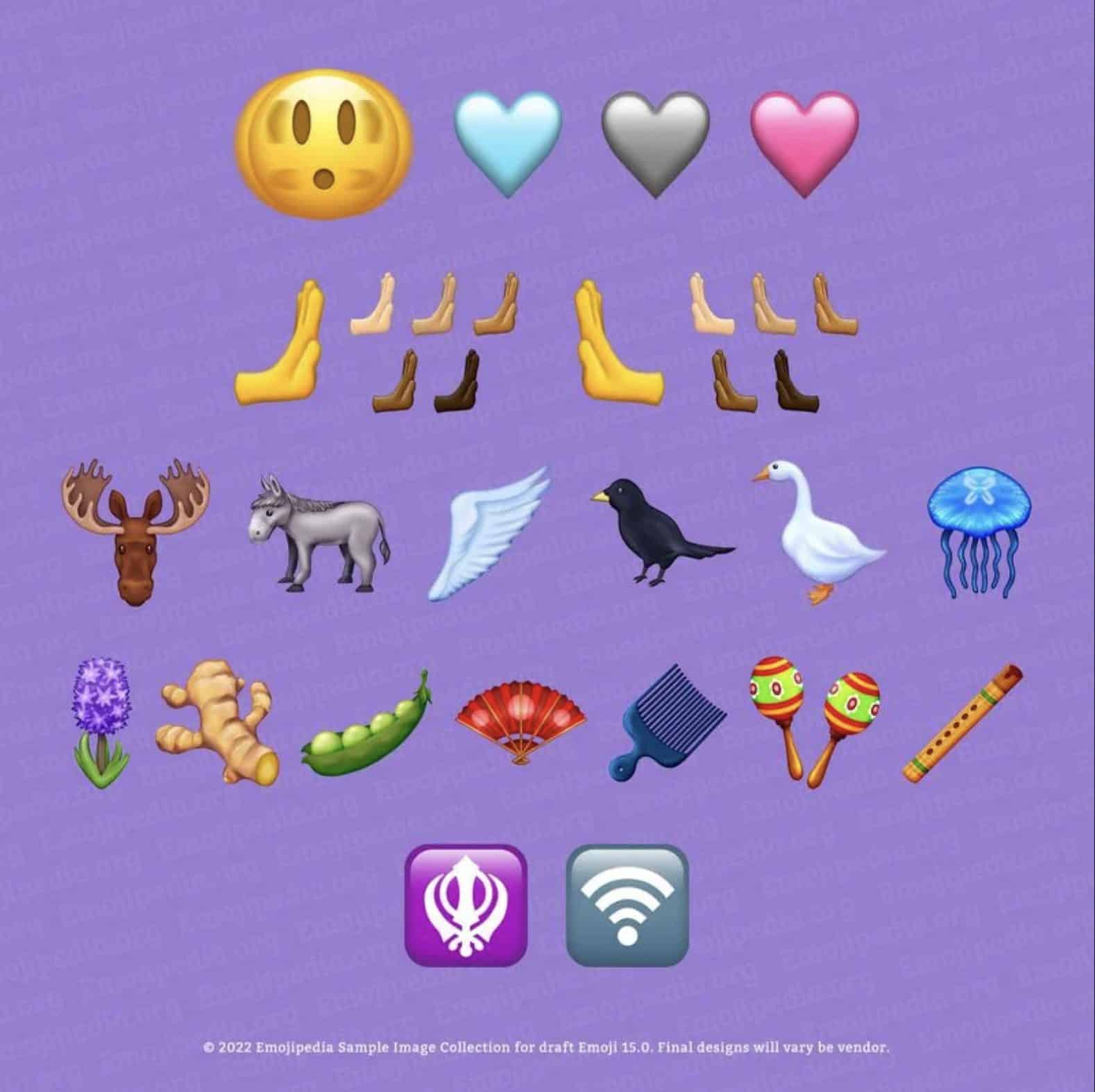 Emoji 15 prinesie týchto 31 nových emotikonov pre iOS a Android