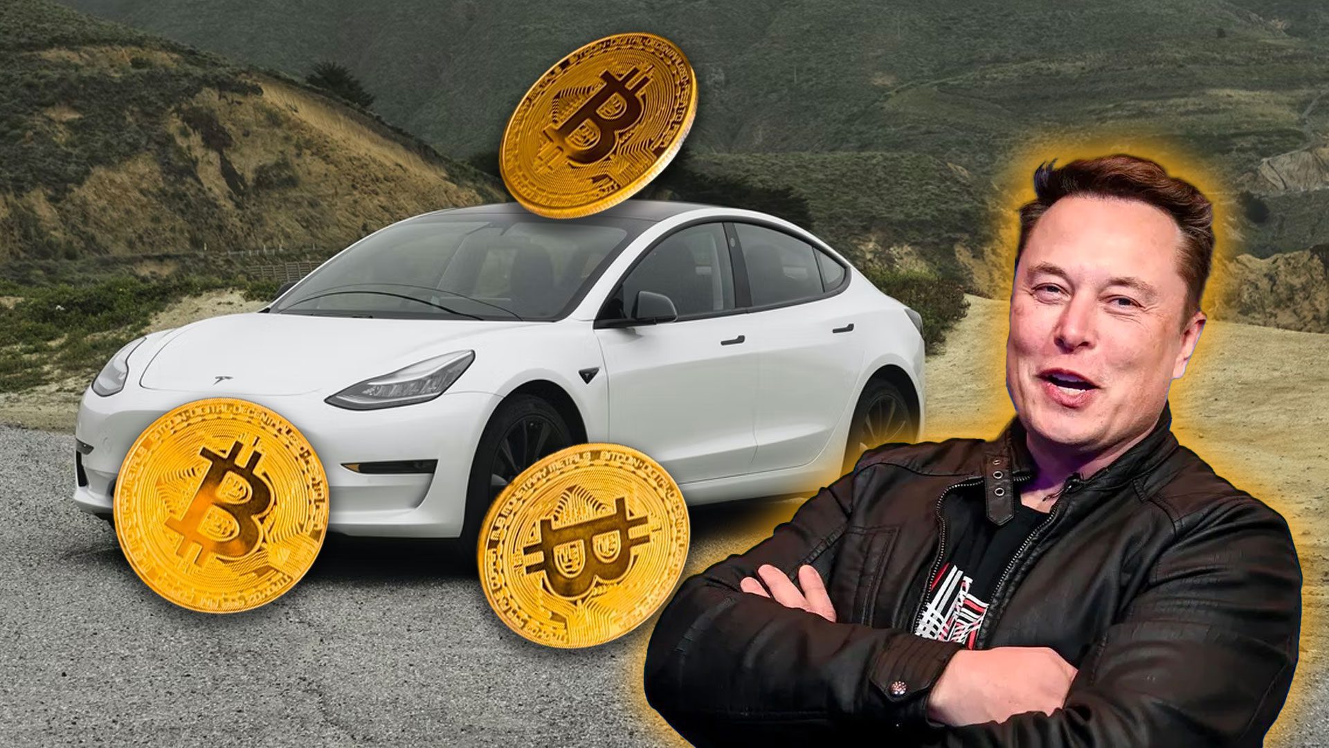 Elon Musk, Tesla Model 3 a Bitcoin
