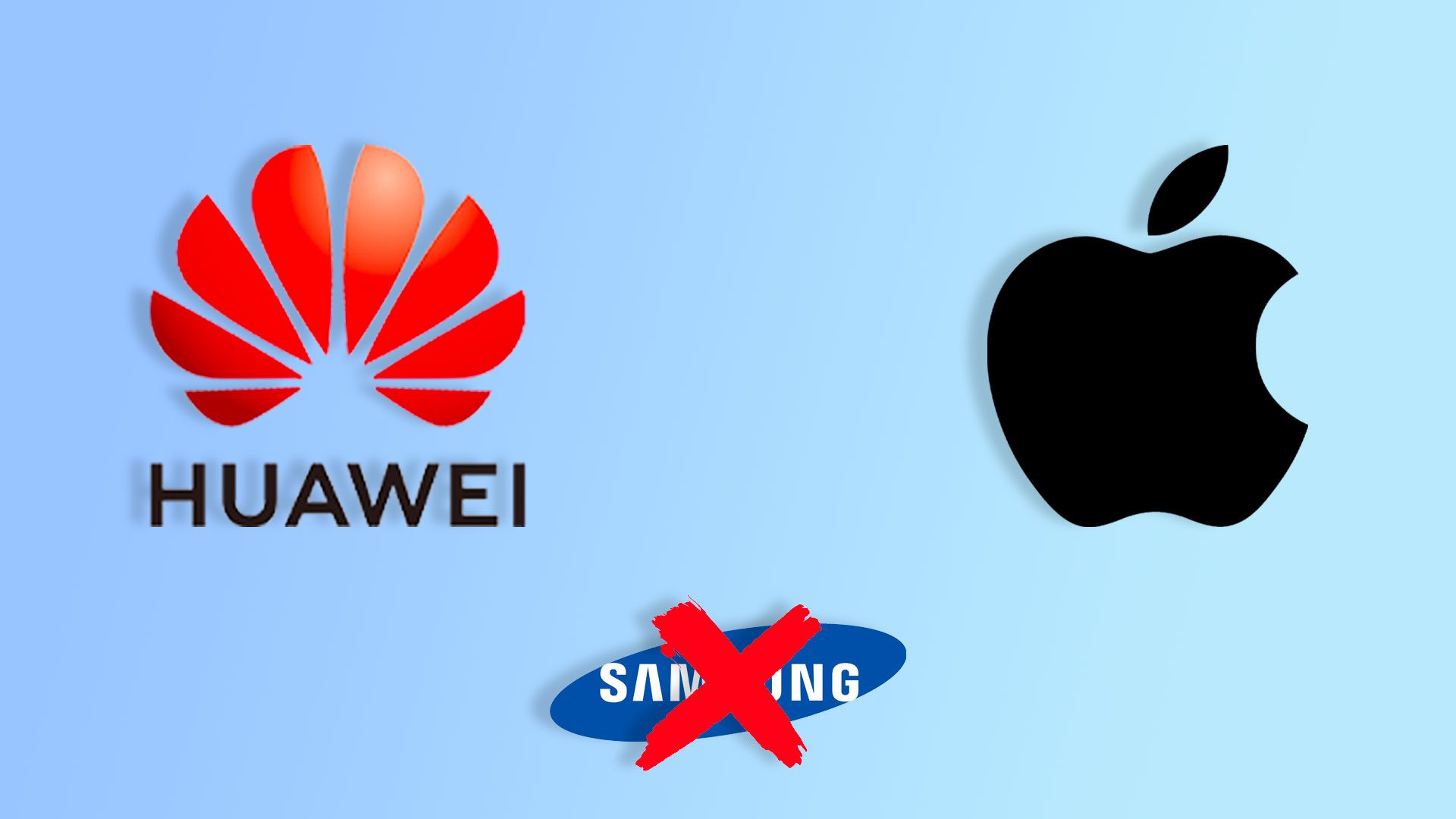 Huawei, Apple a Samsung