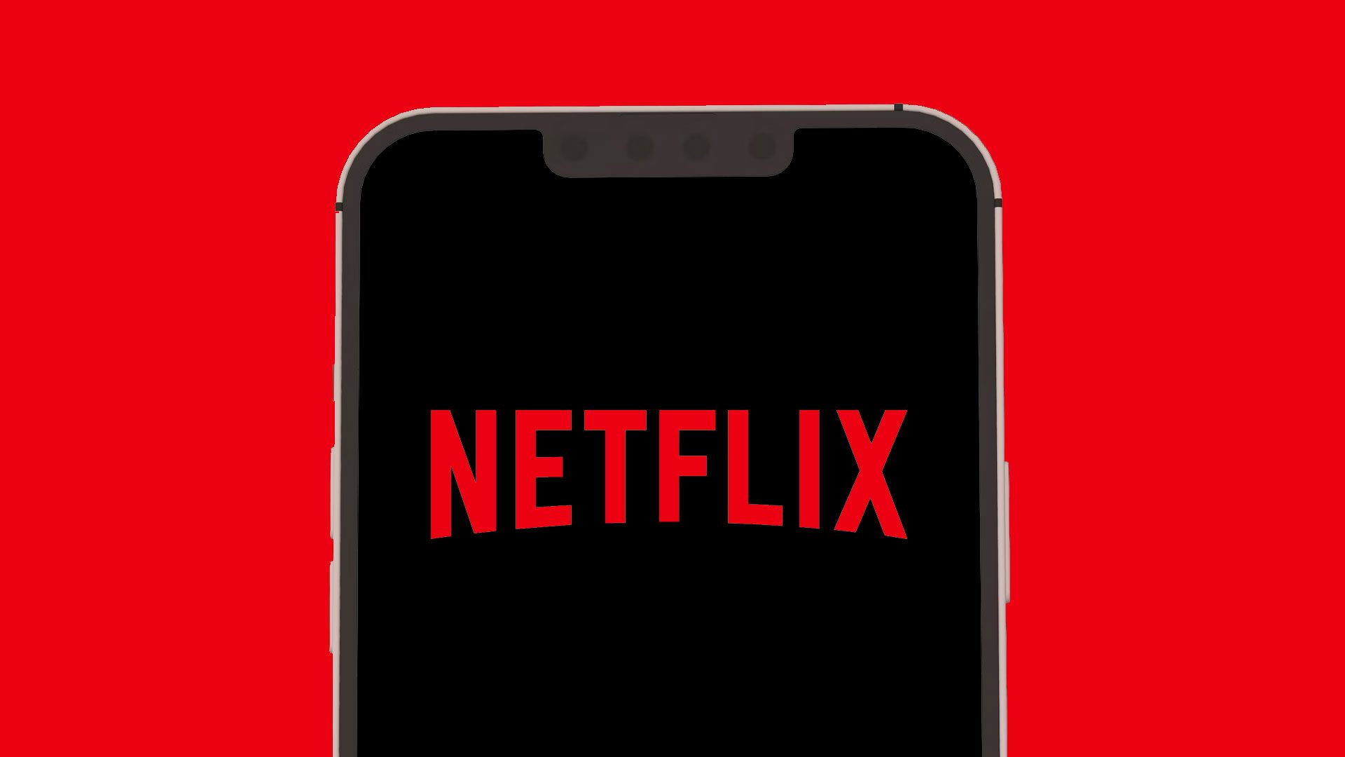 Netflix na obrazovke iPhonu 13