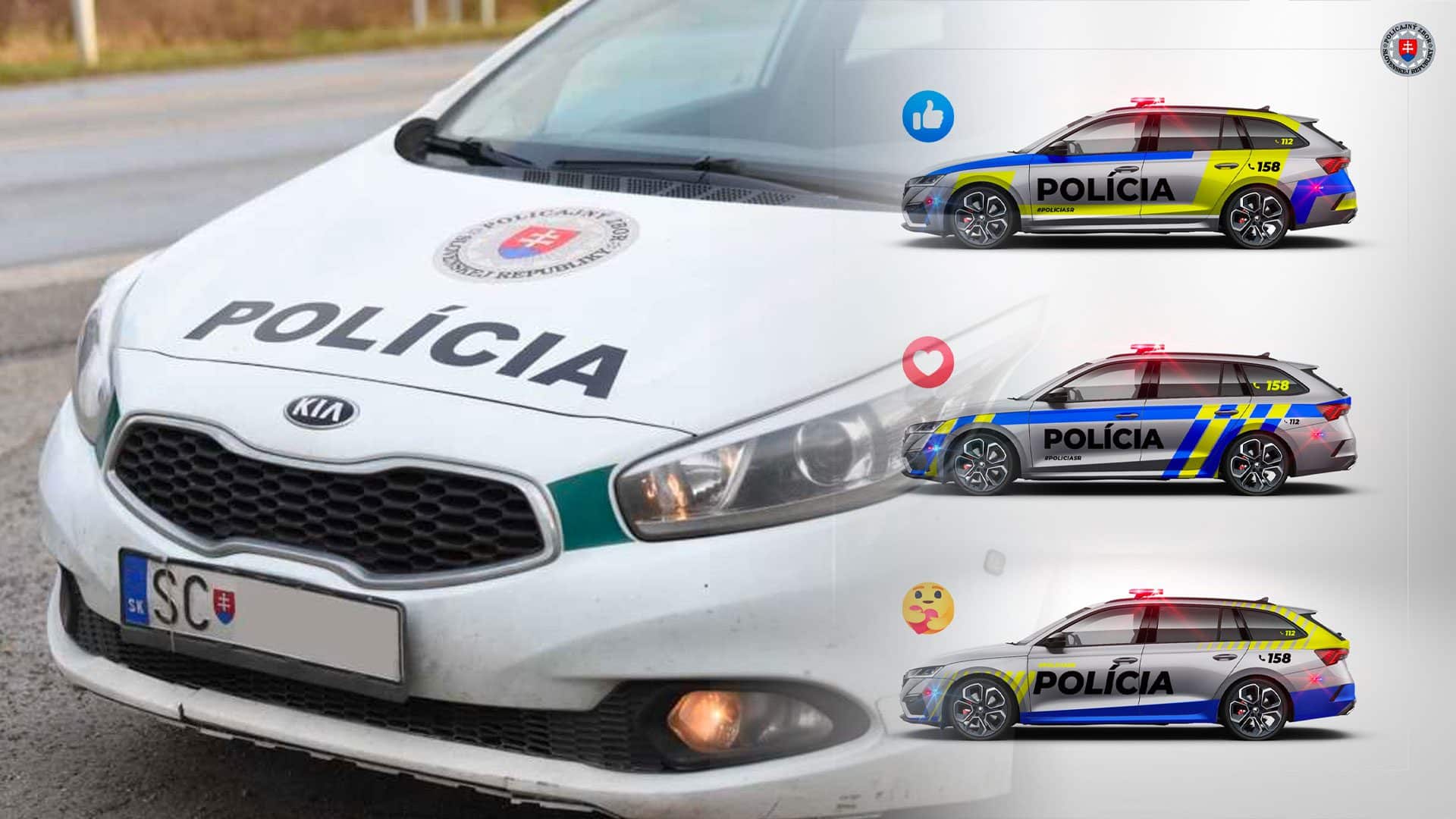 Policajné autá slovenskej republiky