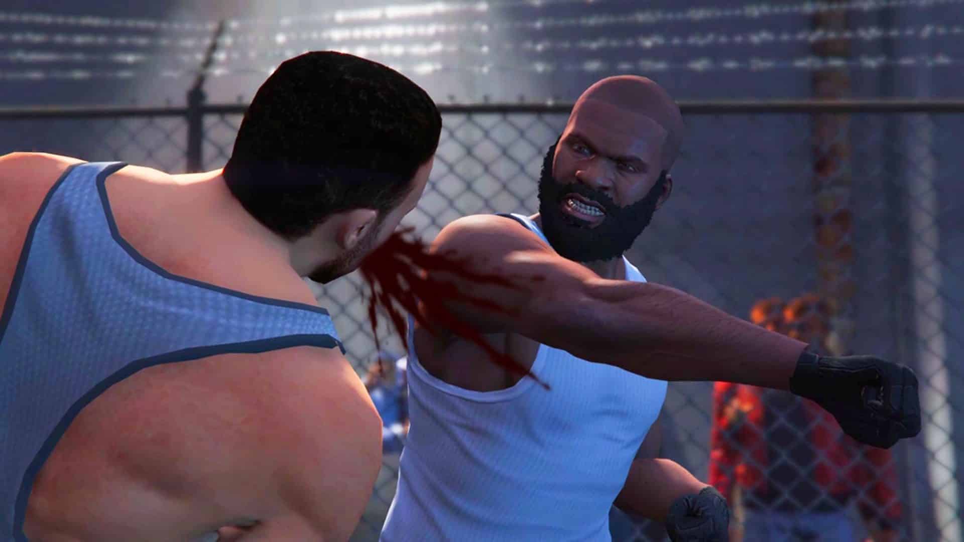 GTA V bitka v ringu 