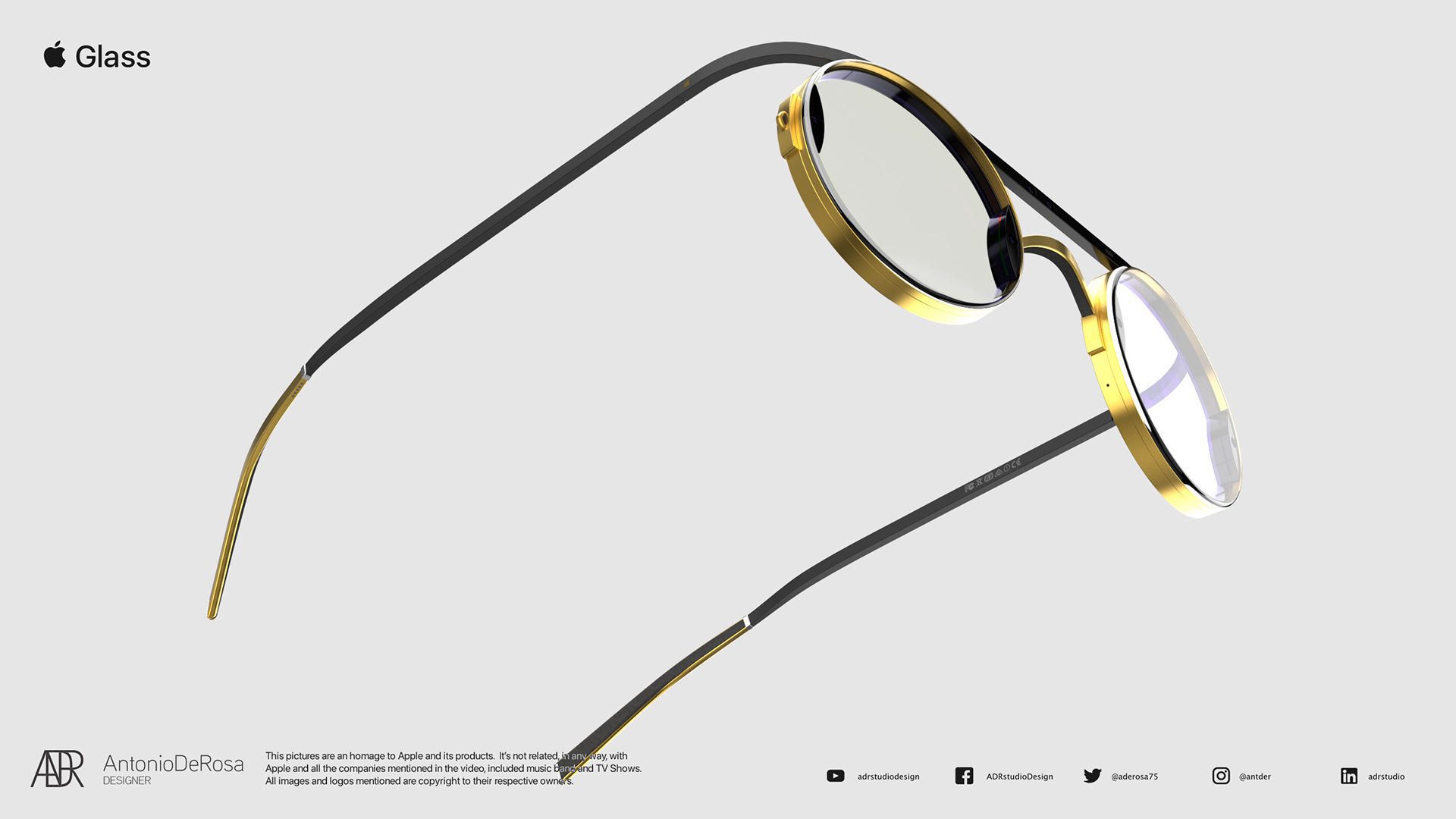 Okuliare od Apple by nevyzerali márne ani v zlatej farbe (foto: Antonio De Rosa)