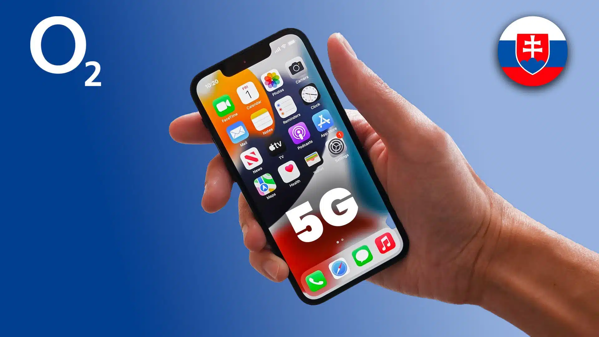 O2 výrazne posilnilo sieť. Najrýchlejšie 5G má už pre väčšinu Slovákov iPhone O2 Slovensko