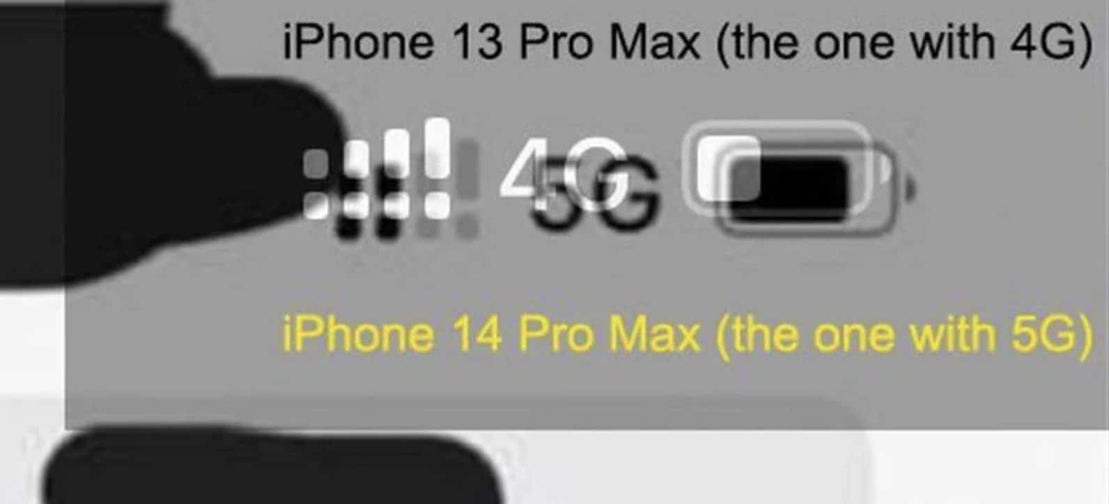 iPhone 14 Pro max notch