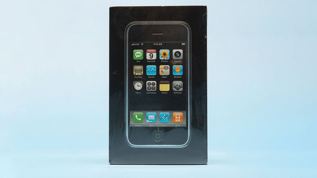 iPhone 2G v nerozbalenej krabici