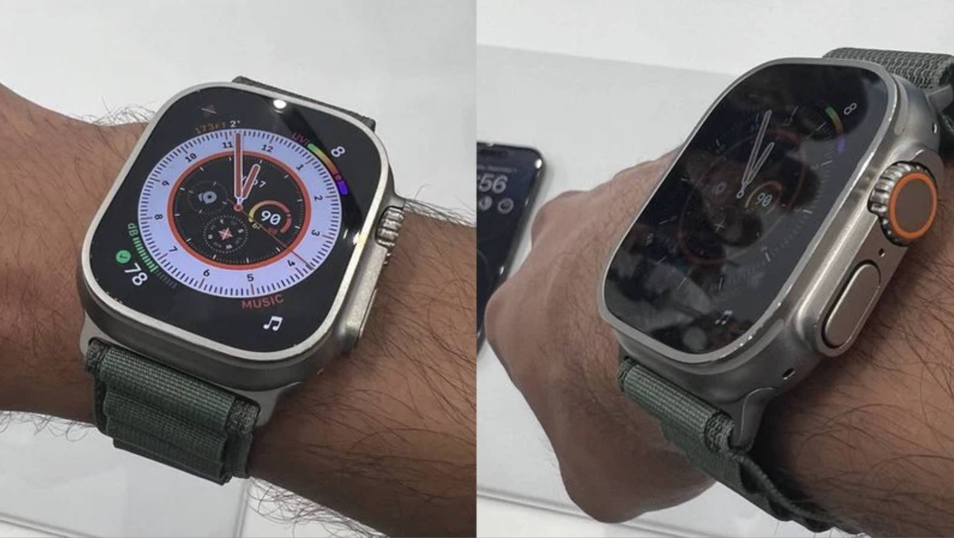 Watch ultra сравнение. Apple watch Ultra 49mm. Apple watch 8 Ultra 49mm. Часы эпл вотч ультра 2022. Часы айфон ультра 2022.