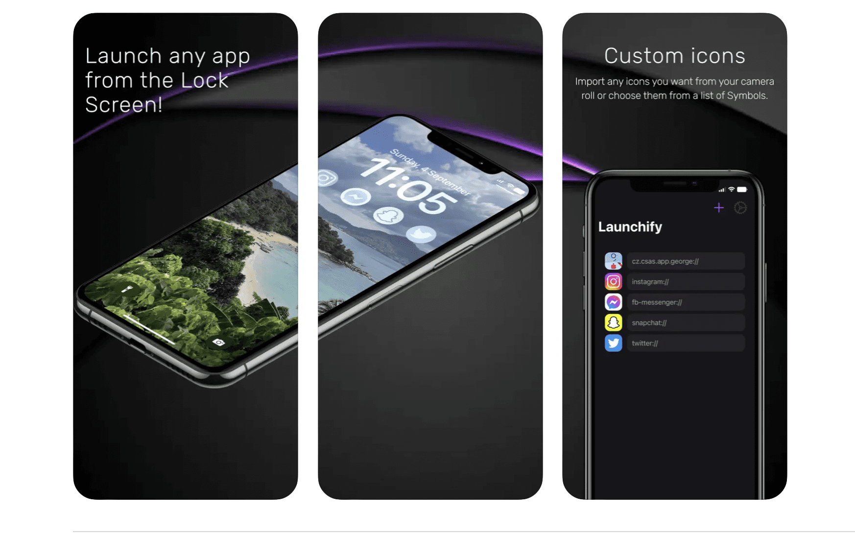 Aplikácia Launchify pre iOS 16