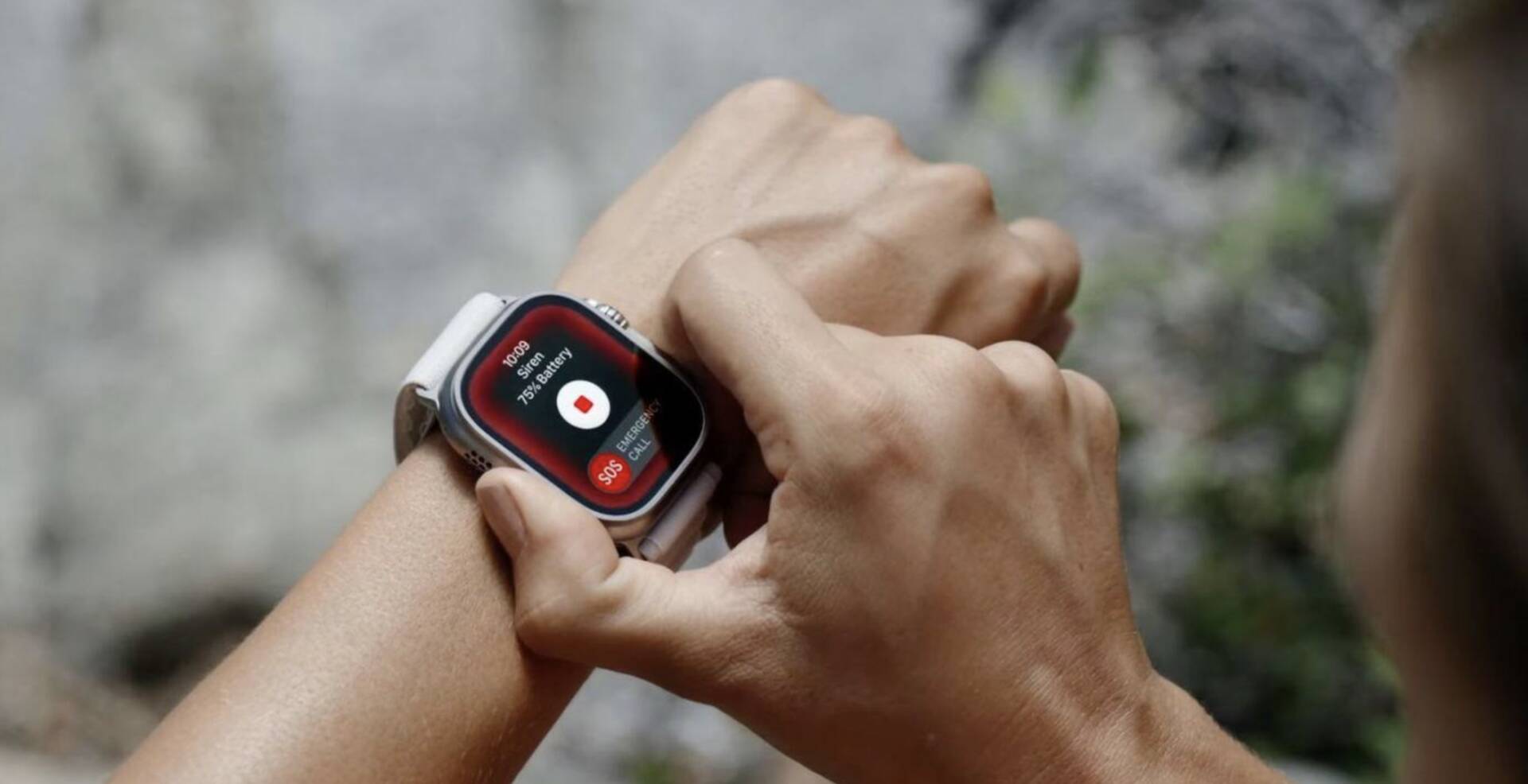 Aplikácia Siréna Apple Watch Ultra