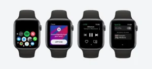 Aplikácia Spotify na hodinkách Apple Watch