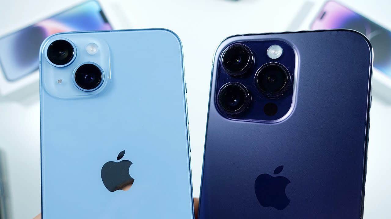 iPhone 14 vs iPhone 14 Pro