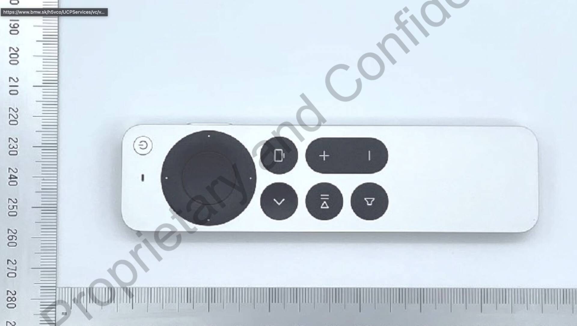 Apple TV Siri Remote prototyp