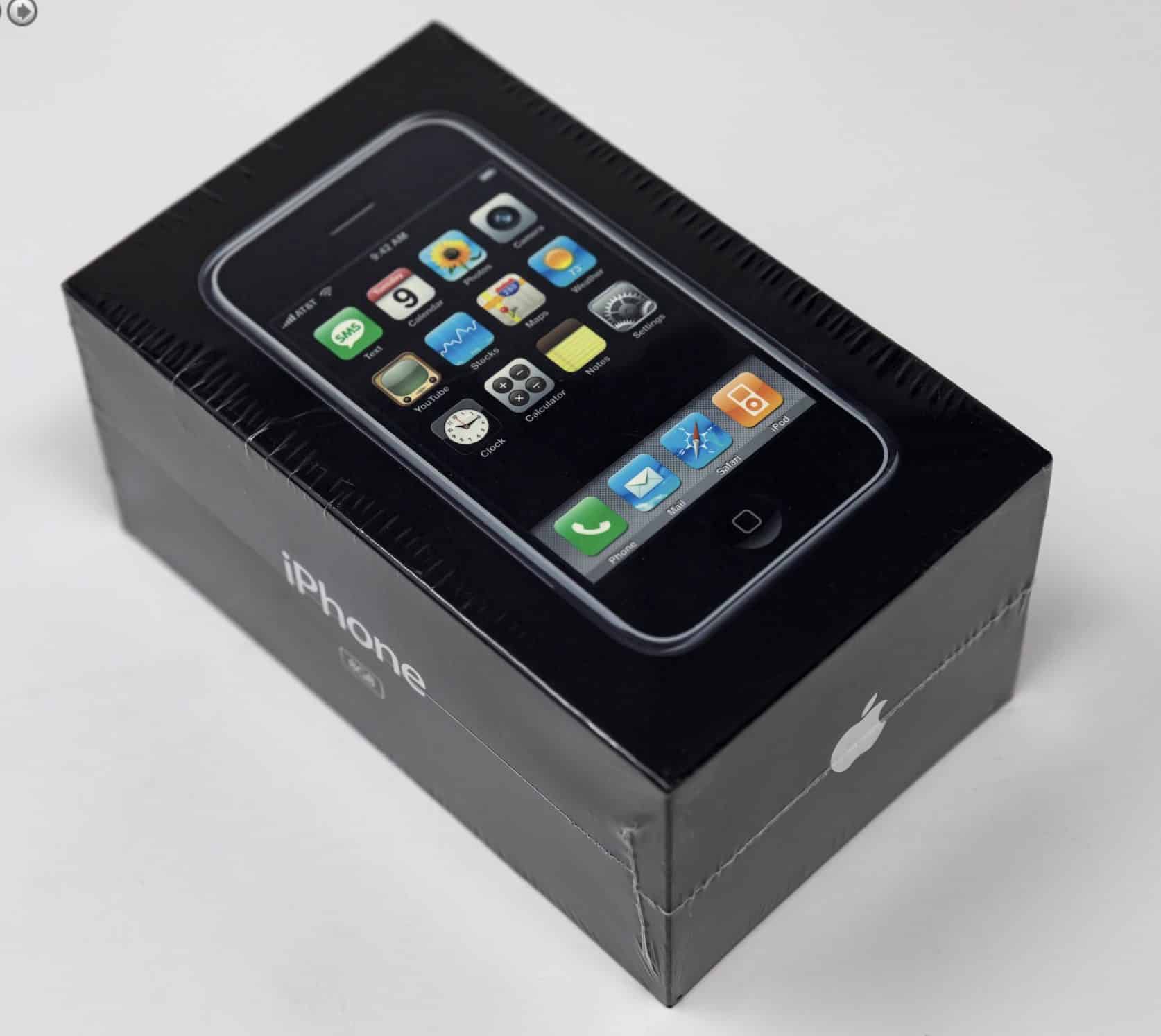 iPhone 2G aukcia