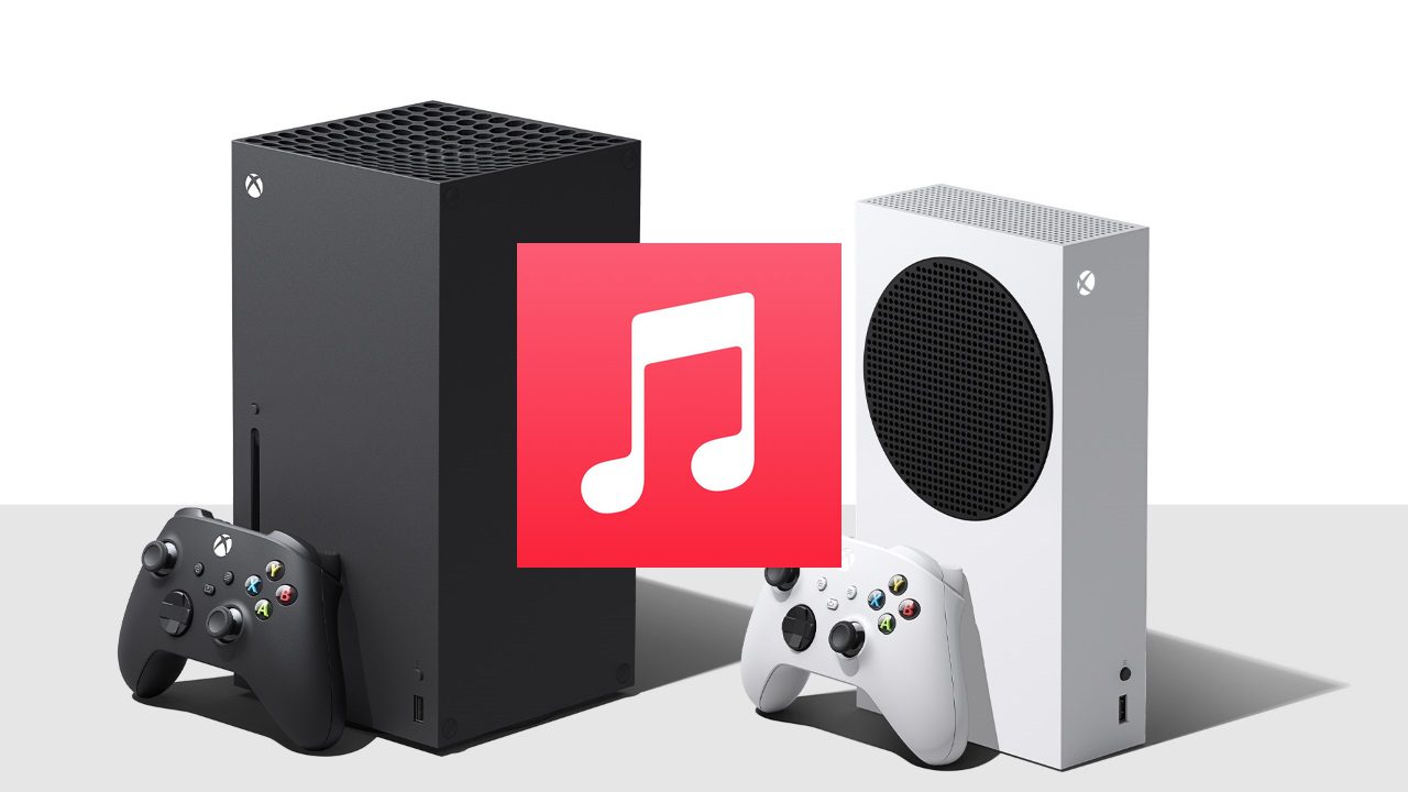 Apple Music na Xbox Series S a Xbox Series X