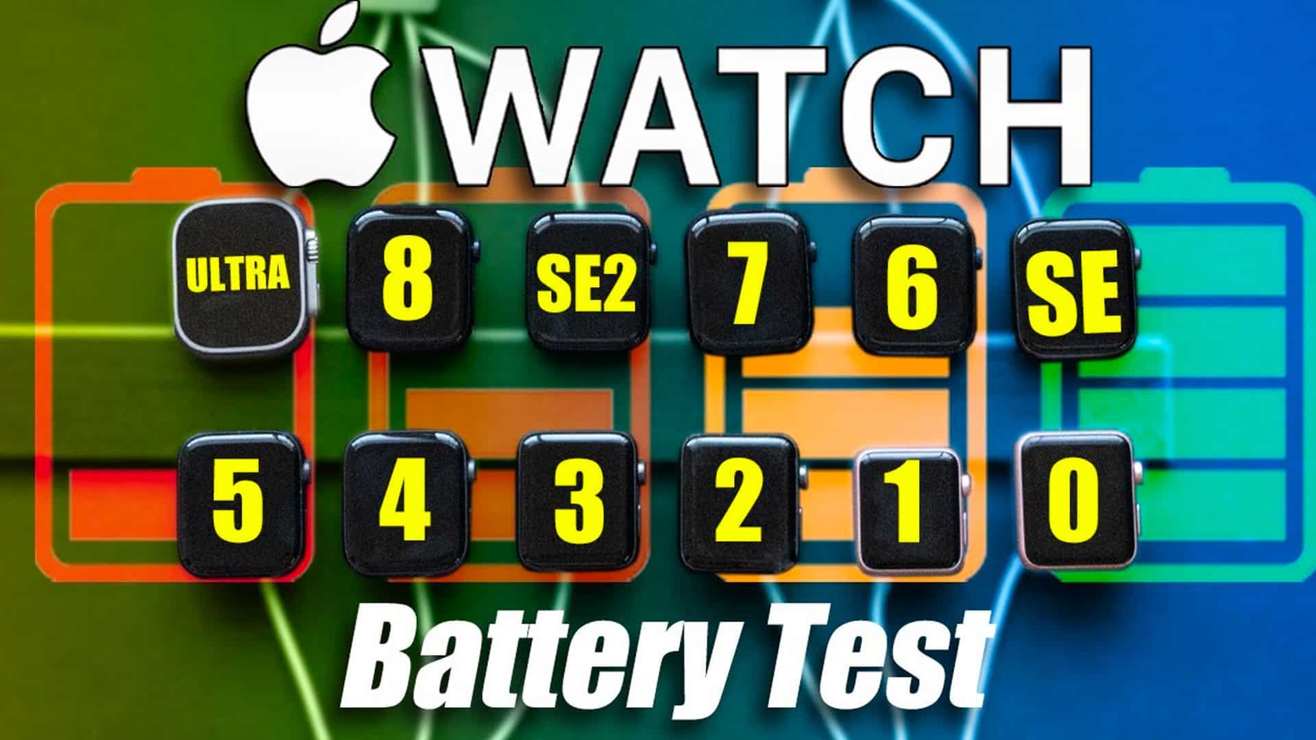 Apple Watch battery test