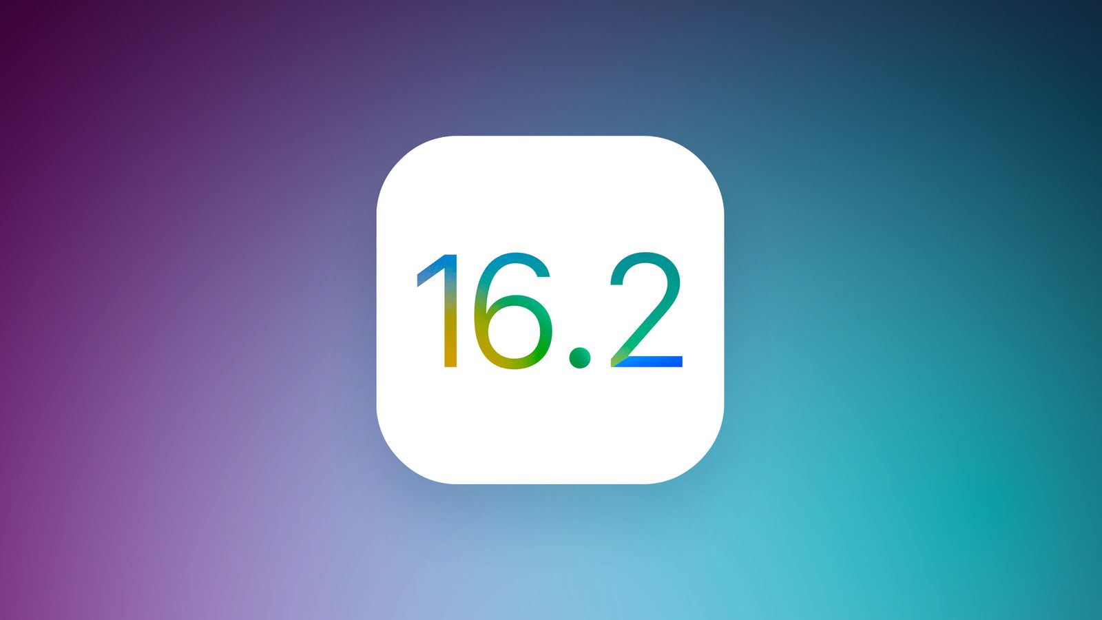 Logo systému iOS 16.2