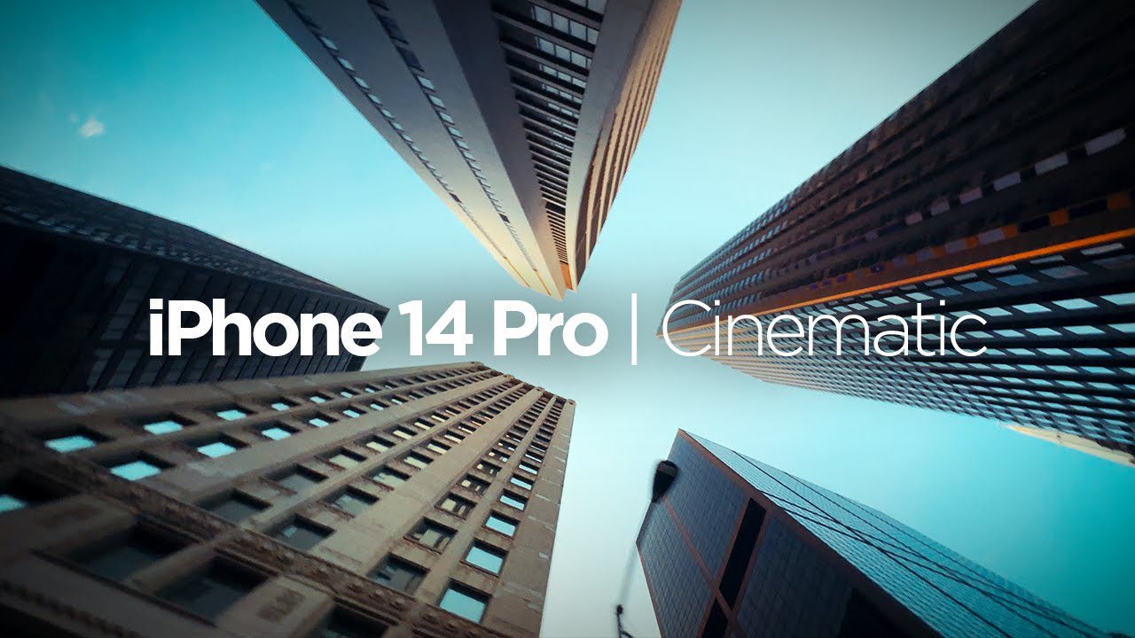 iPhone 14 Pro cinematic