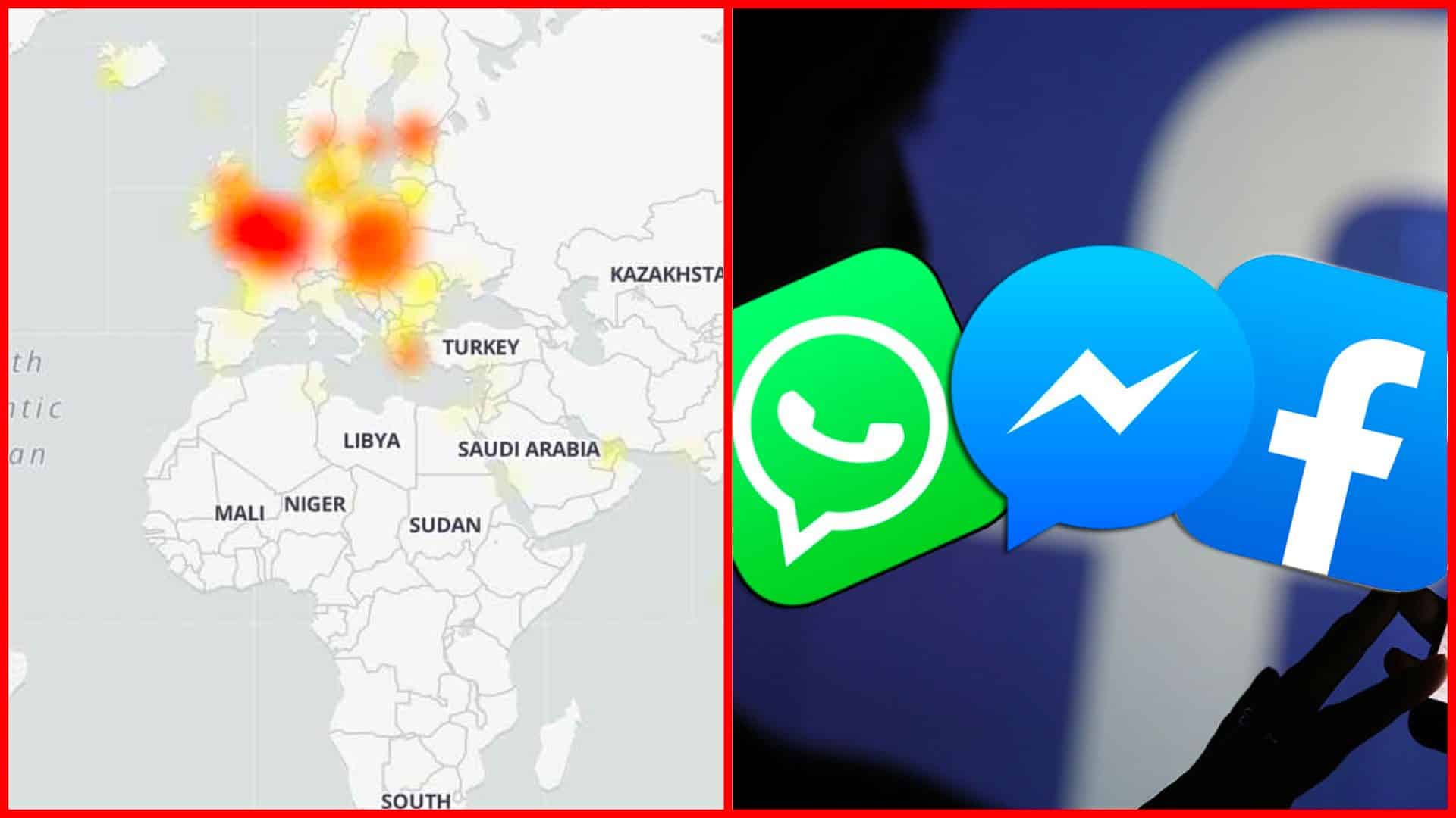 Facebook, WhatsApp, Messenger výpadok