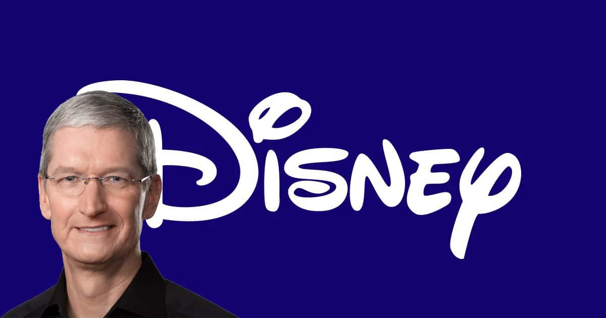 Logo Disney a Tim Cook