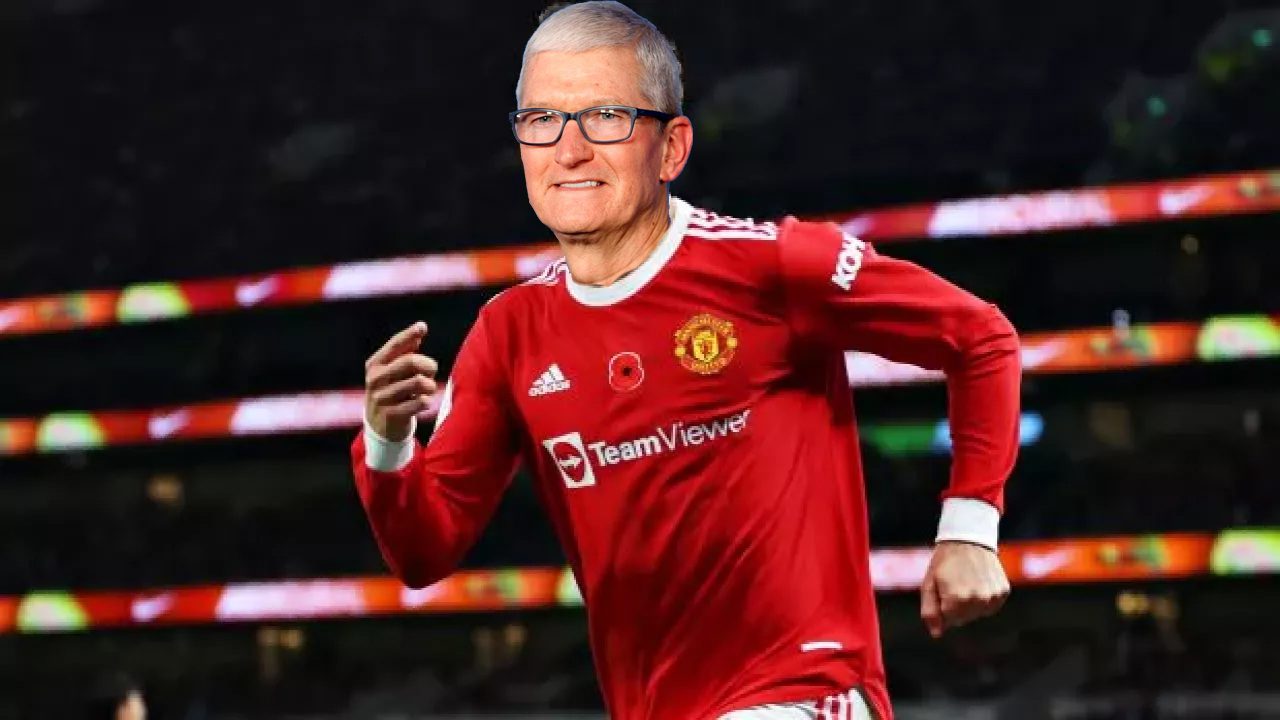 Apple Manchester united Tim Cook