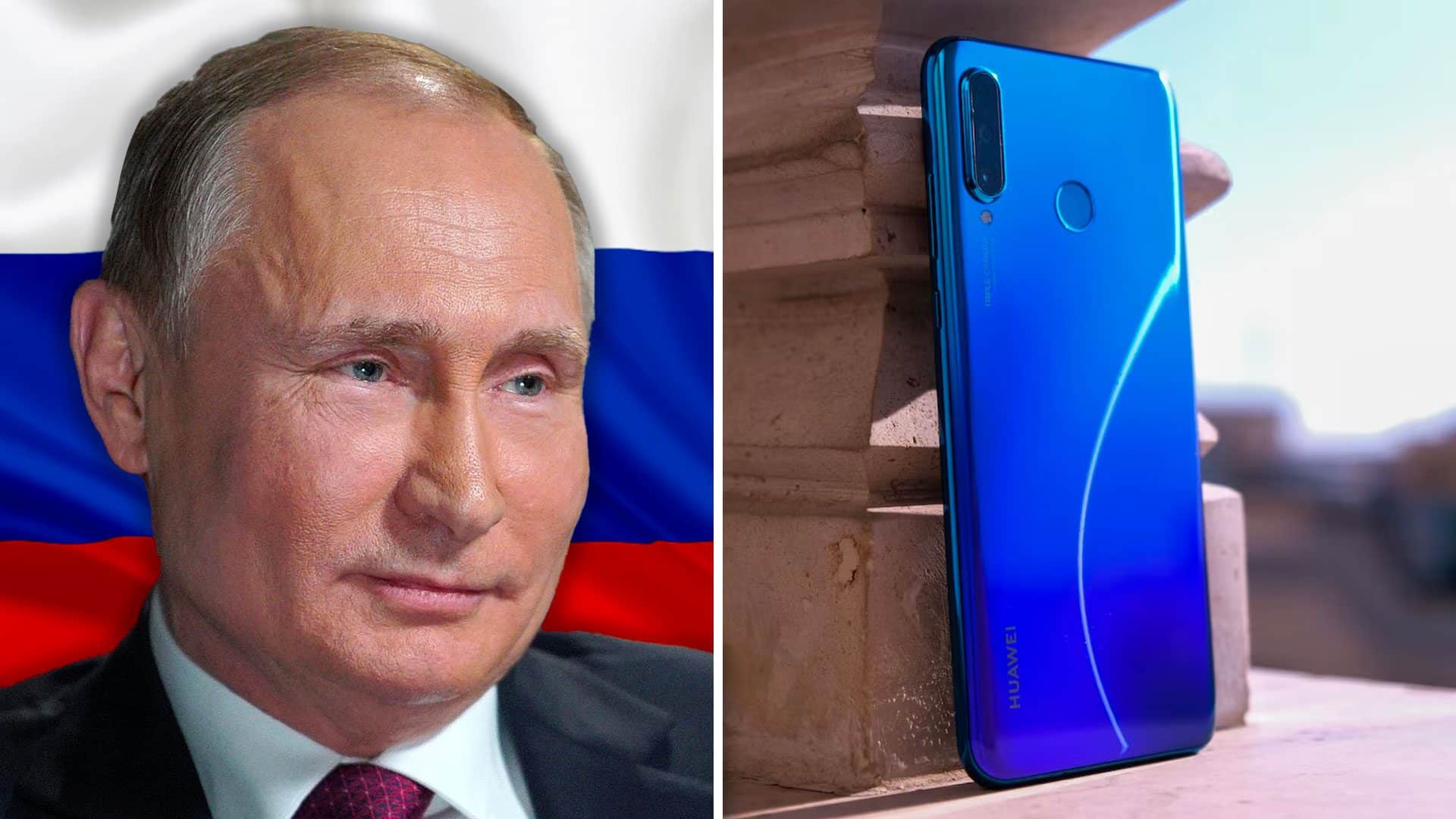 Ruský prezident a značka Huawei