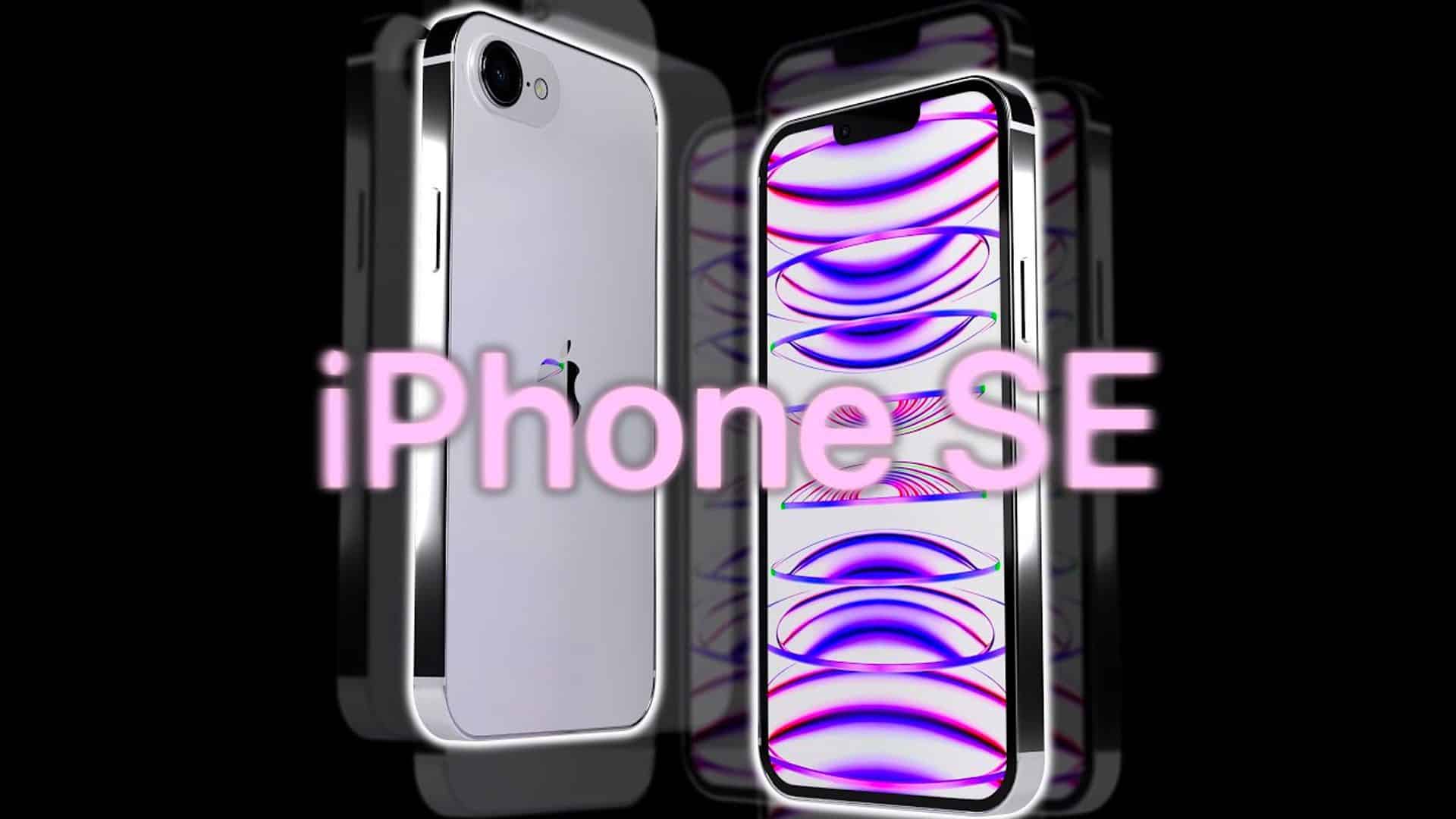 iPhone SE 4 koncept