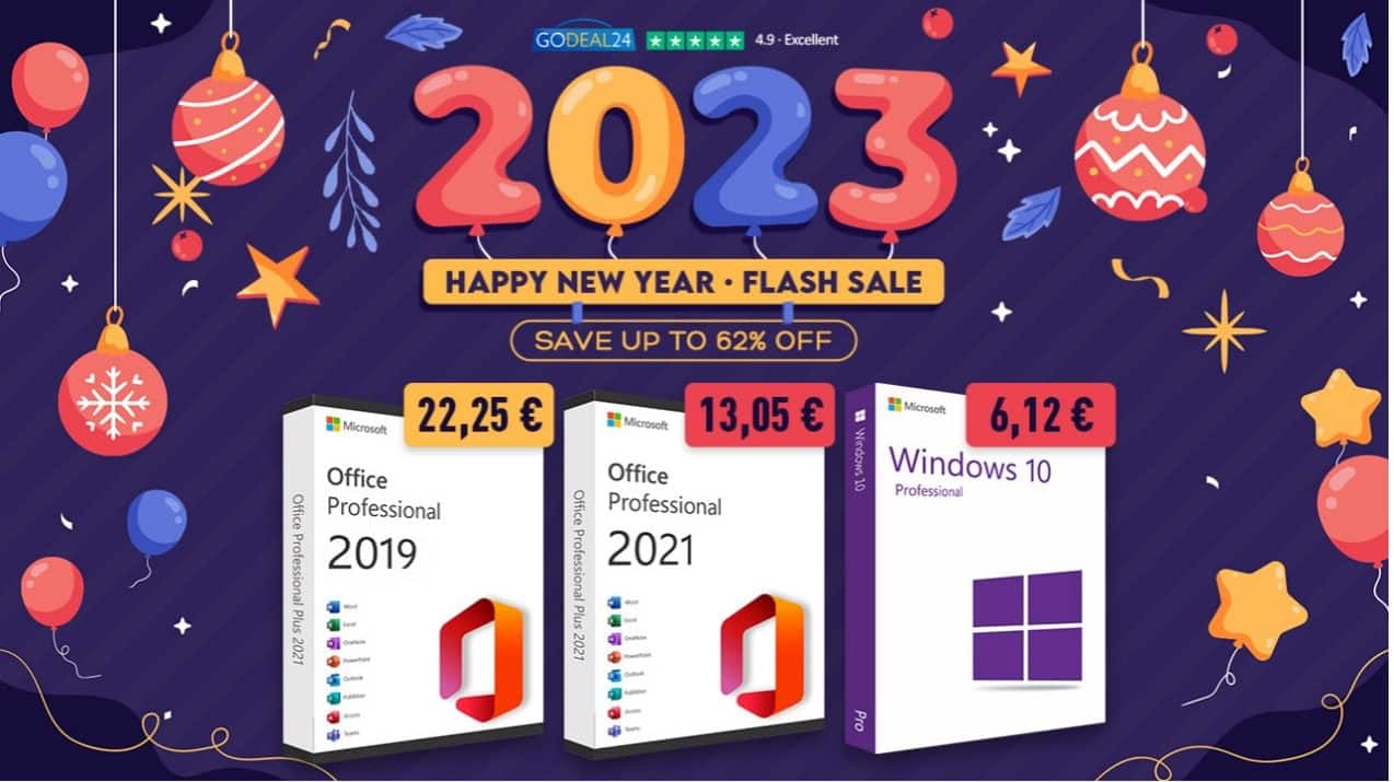 Windows a Office v novoročnej zľave