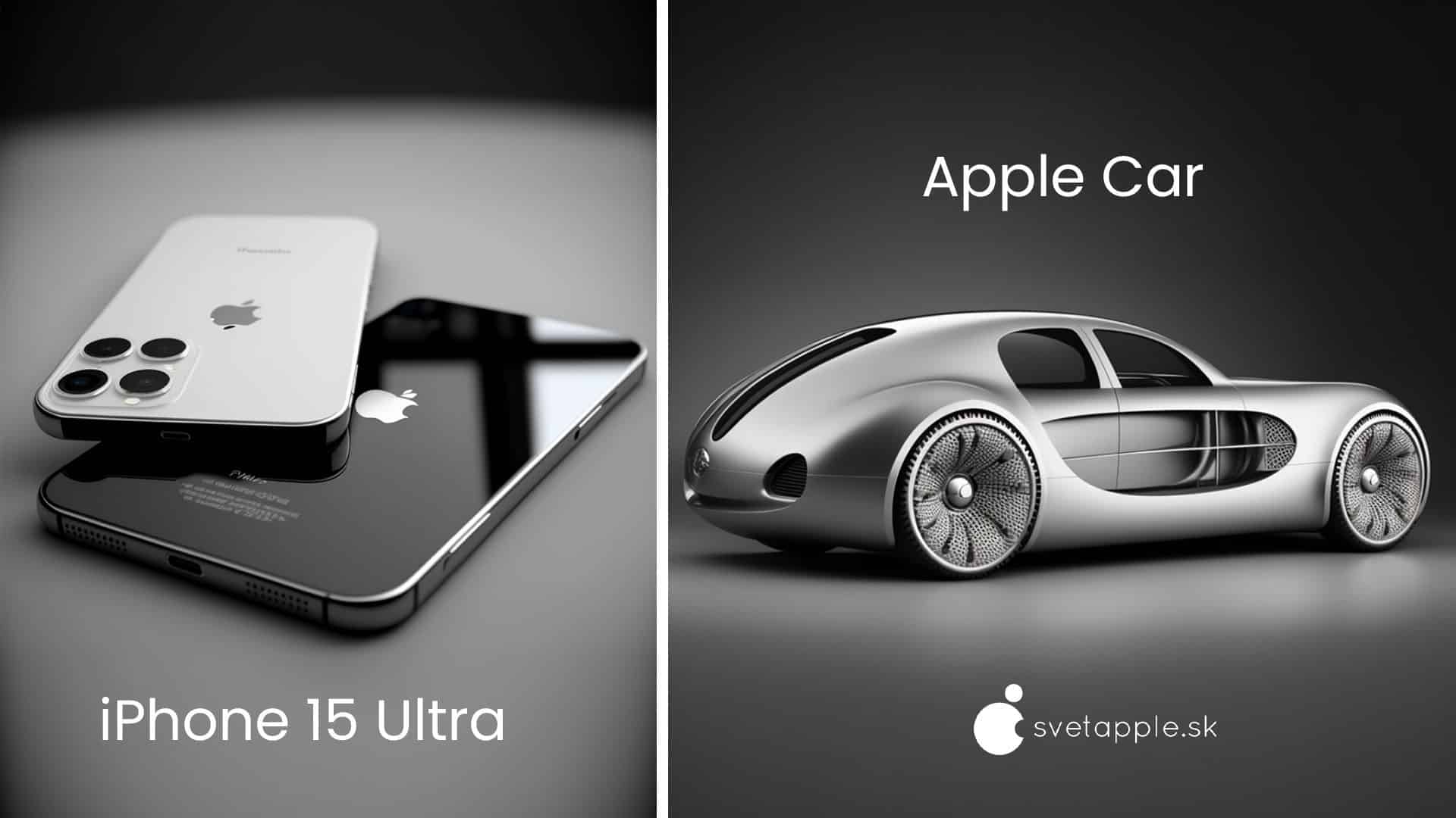 iPhone 15 Ultra a Apple Car