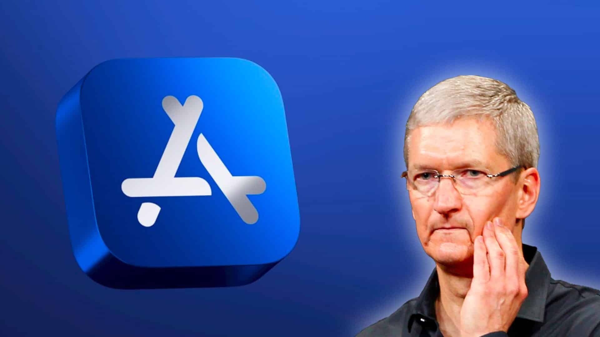 Apple pokuta v App Store Tim Cook