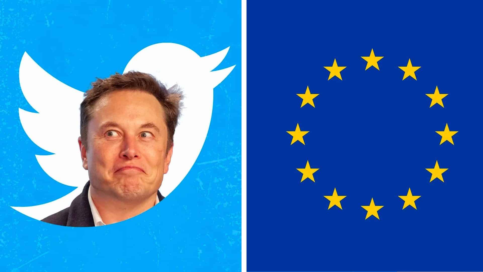 Elon Musk Twitter a Európska únia