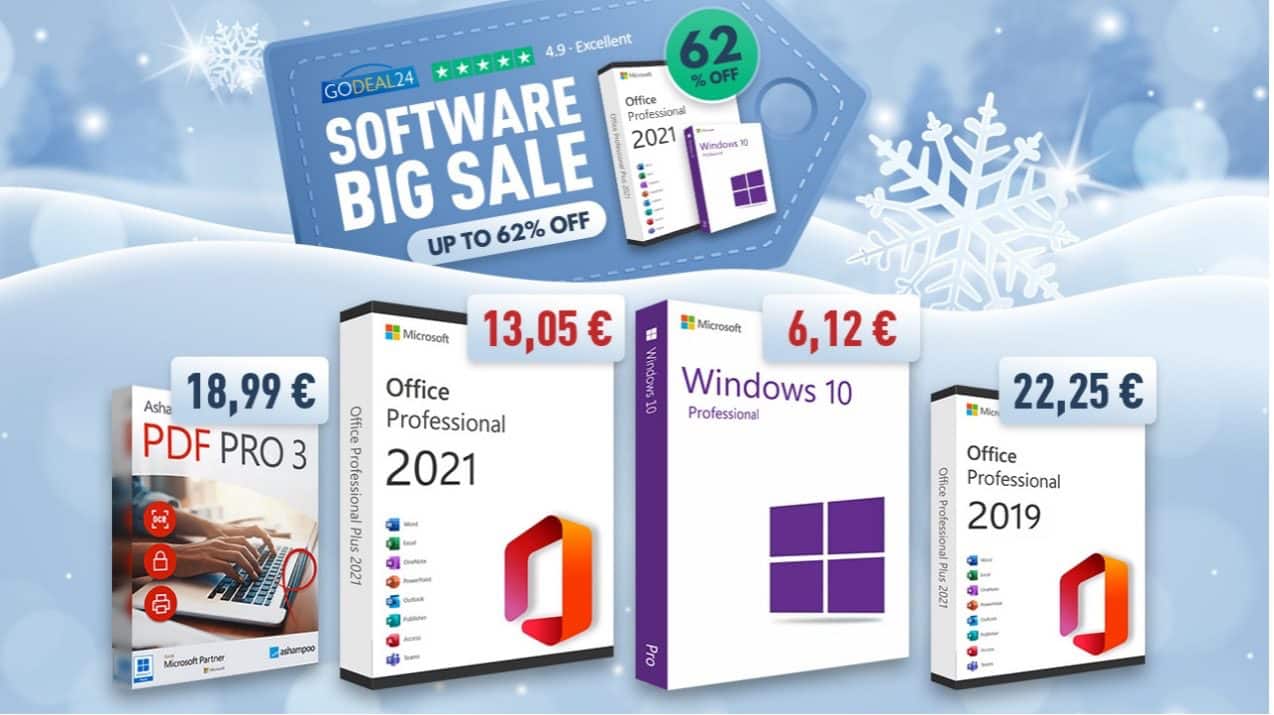 Windows a Office zimný výpredaj