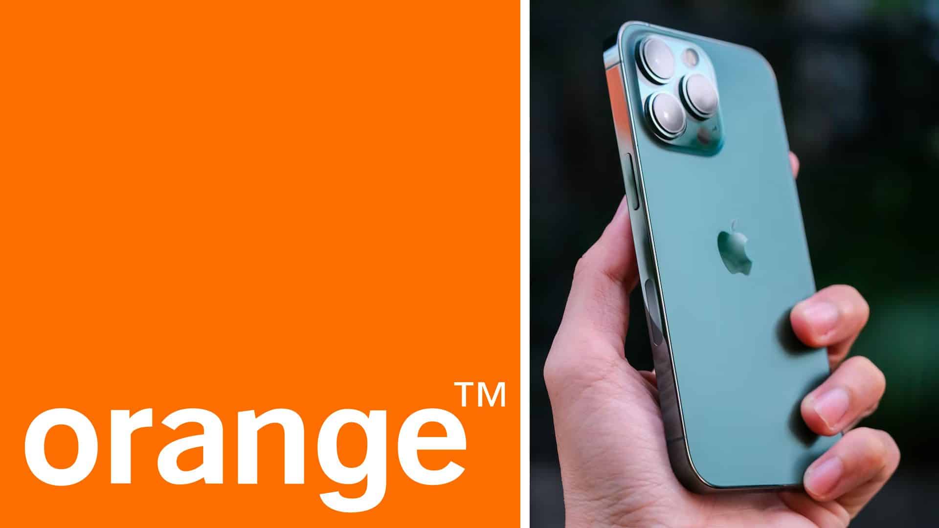 orange iphone 13 pro