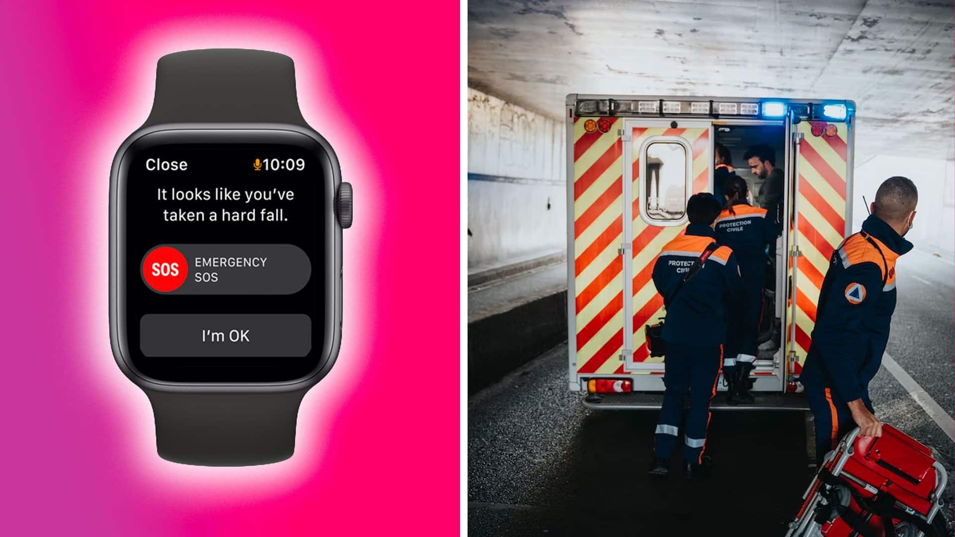 Apple Watch detekcia nehody