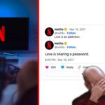 Prečo všetci kritizujú Netflix za zákaz zdieľania hesiel? Lebo k tomu v minulosti sám vyzýval Netflix facepalm