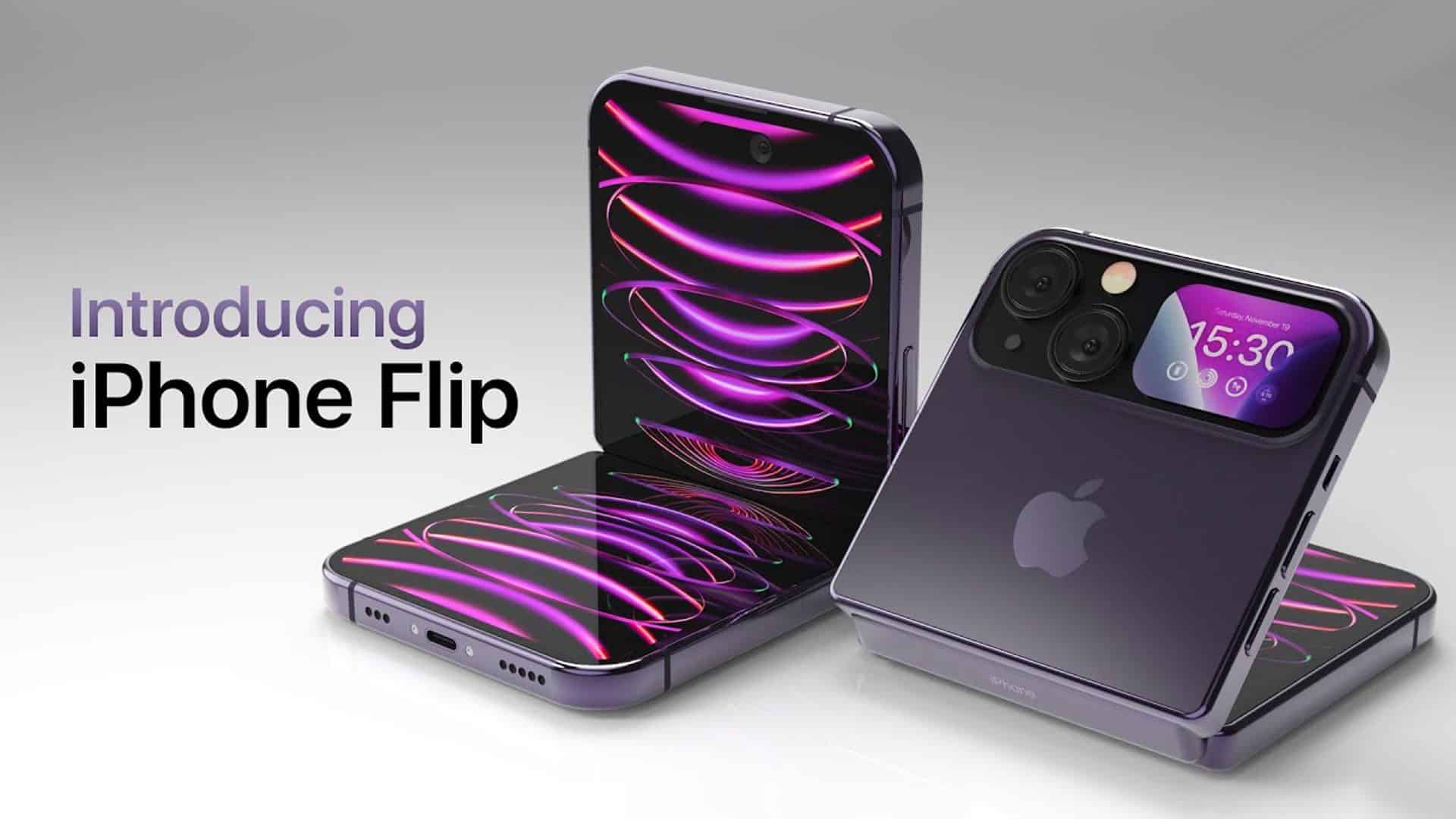 iPhone Flip so skladacím displejom