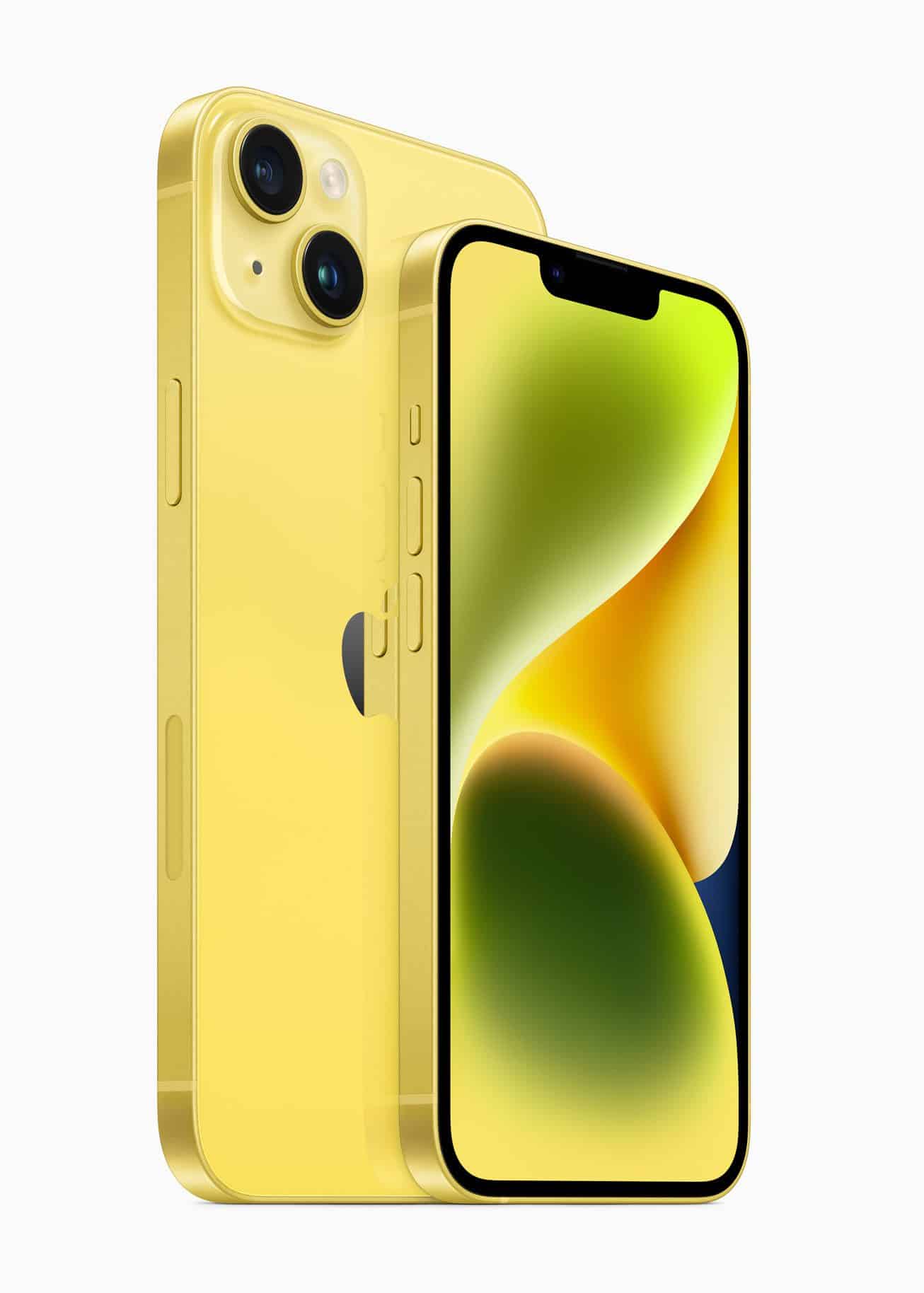 iPhone 14 v novej žltej farbe