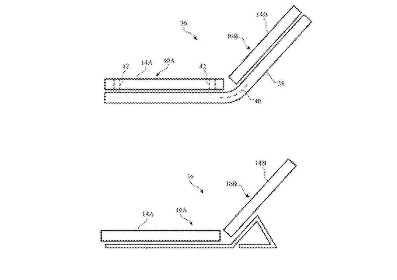 skladací iPhone patent