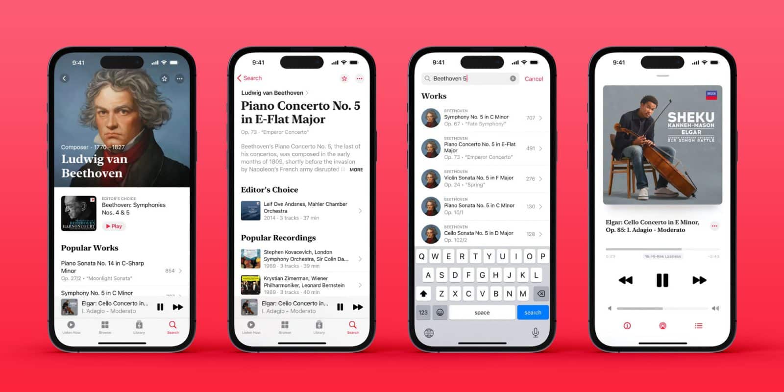 Apple Music Classical na iPhone
