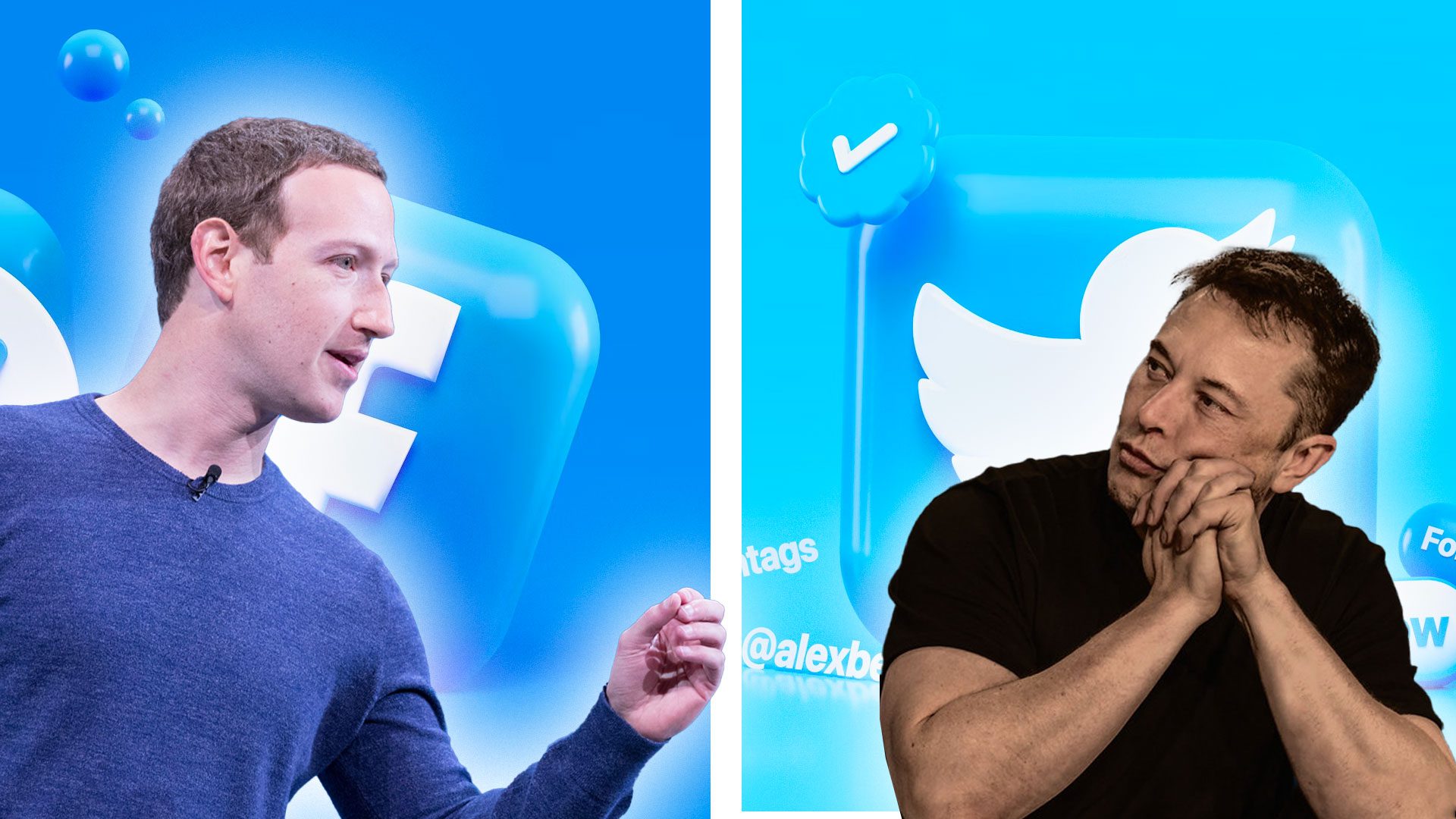 Meta Twitter Mark Zuckerberg a Elon Musk