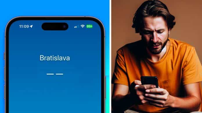Apple problémy s počasím a iOS