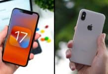 iOS 17 iphone X