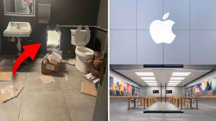 Apple Store lúpež Apple Store lúpež