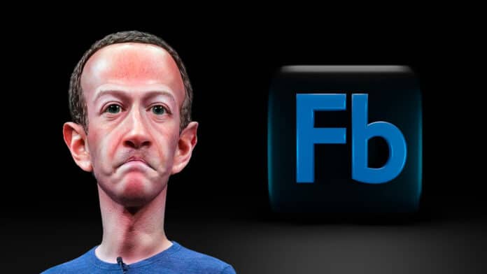 Zuckerberg Facebook smutný